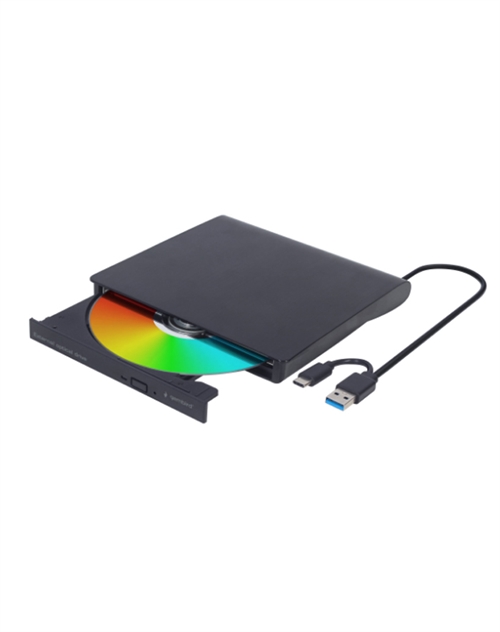 Gembird DVD-RW Extern USB-A + USB-C